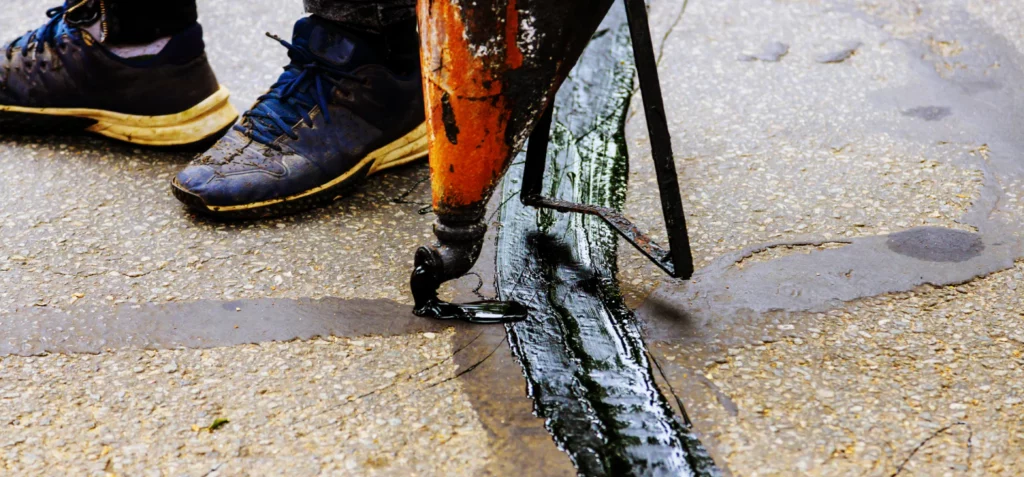 asphalt-road-crack-surface-restoration-work chandler az