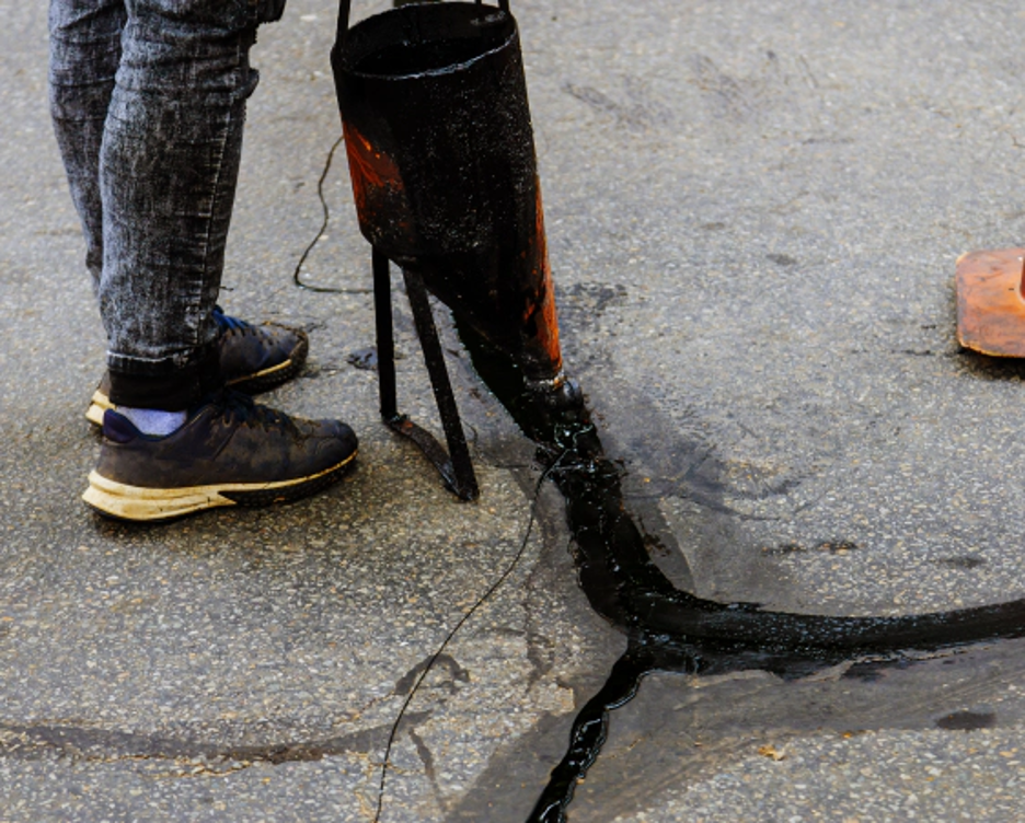 Filling crack